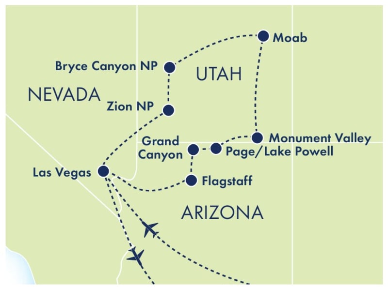 USA NP Adventure tour