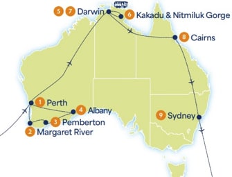 Tour Map