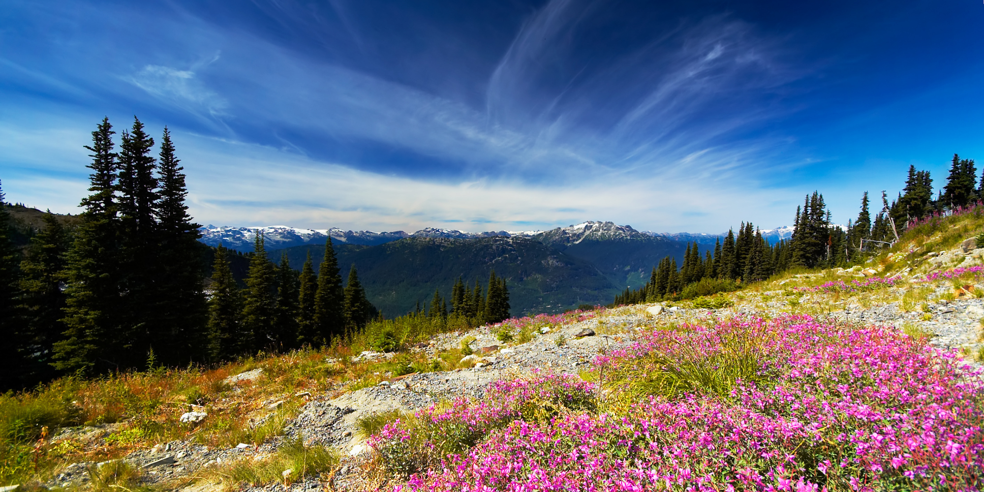 Blackcomb mountains Whistler