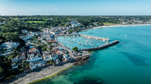St Aubin's Bay in Jersey