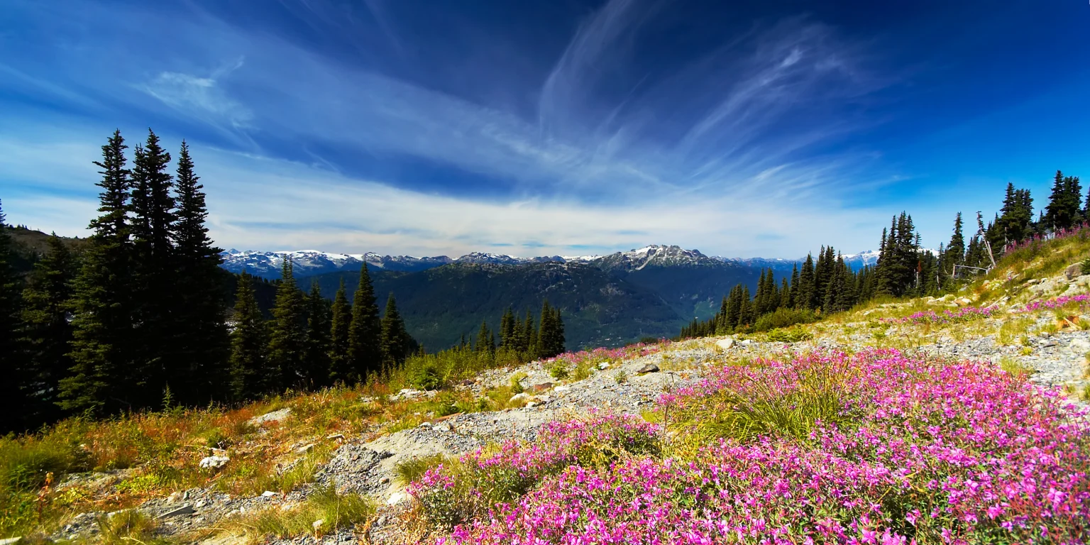 Blackcomb mountains Whistler