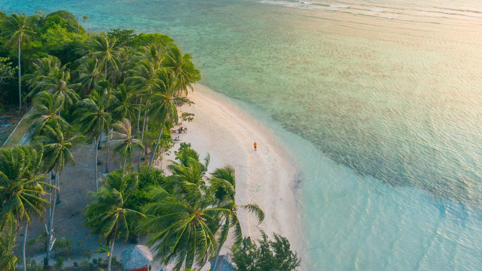 Maldives beach.