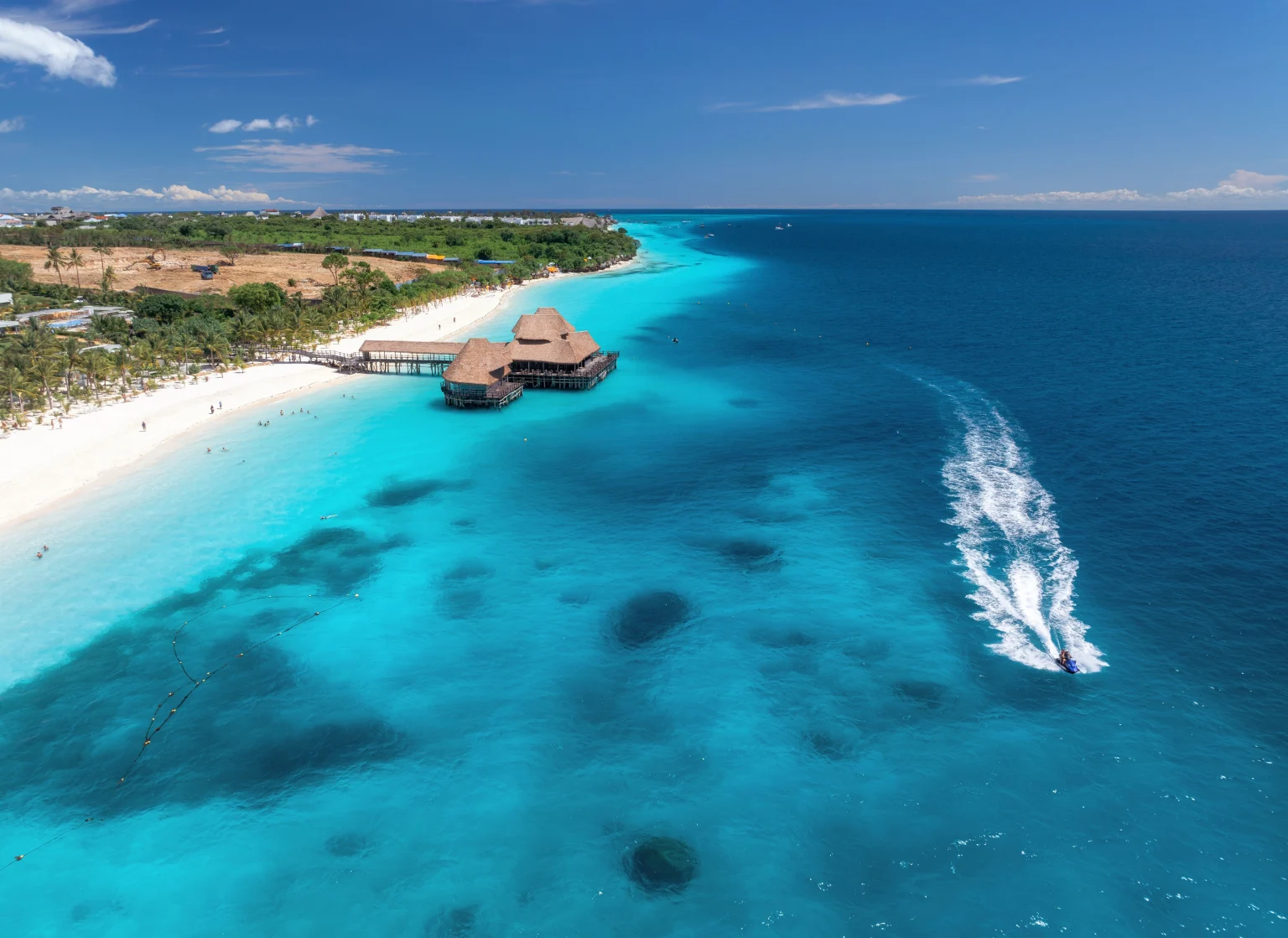 Zanzibar beach.