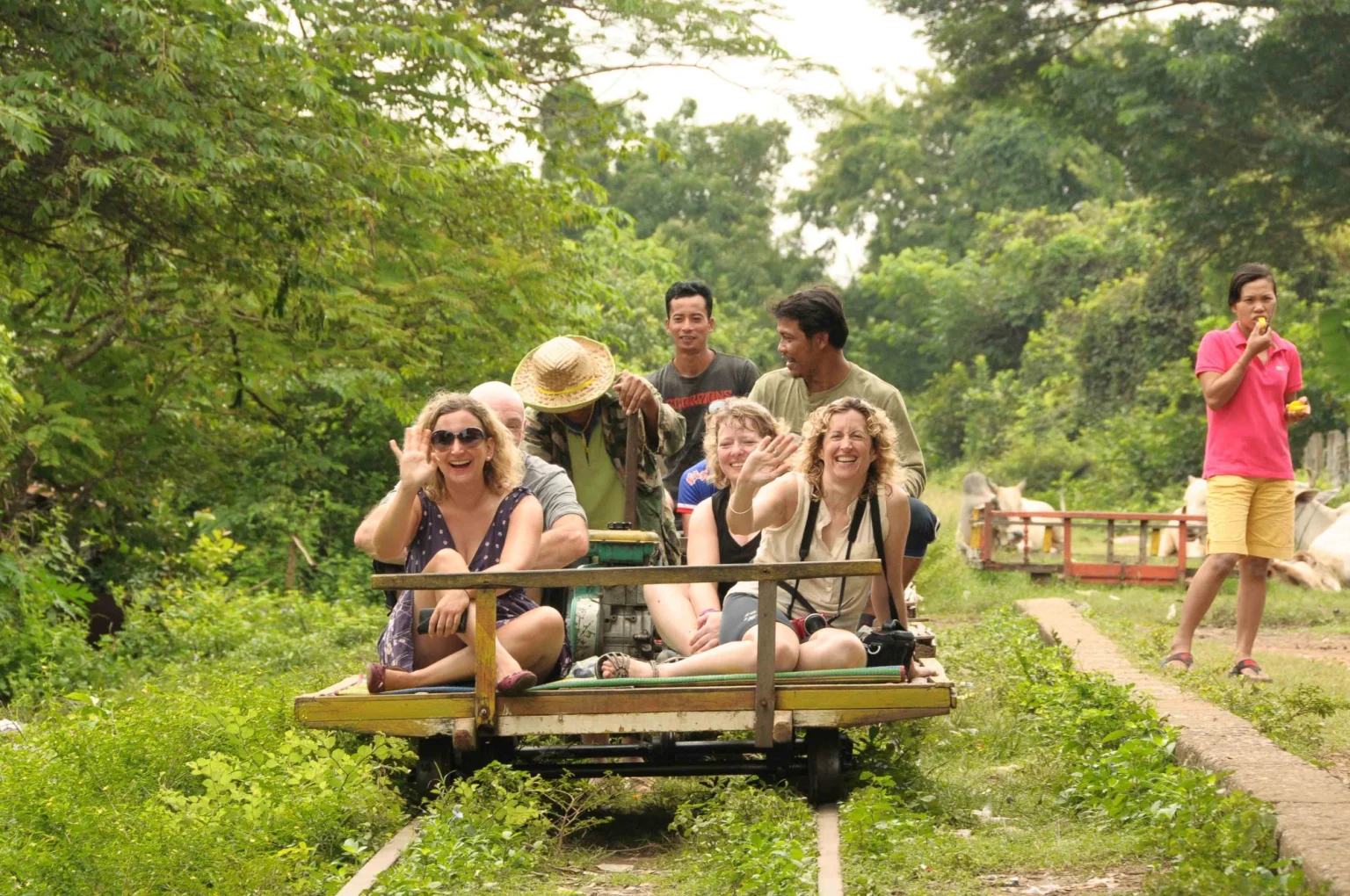 Cambodia Bamboo Train