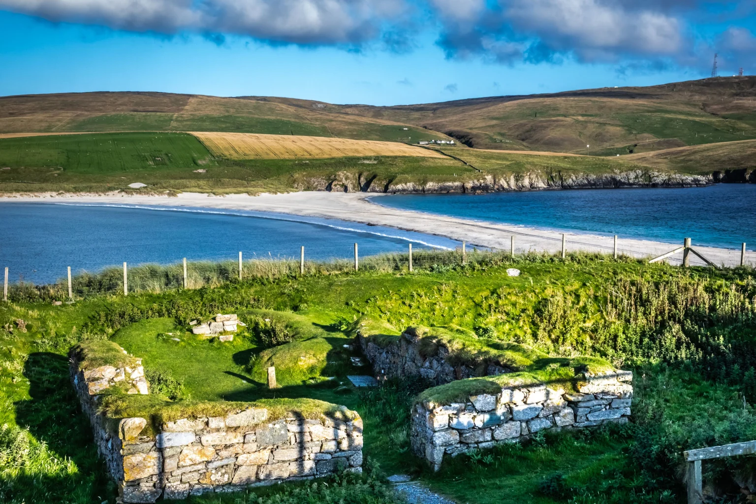 Shetland Islands, St Ninian's Beach