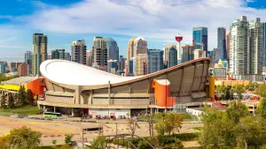 Calgary skyline.