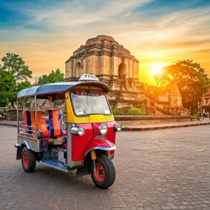 Chiang Mai by tuk-tuk