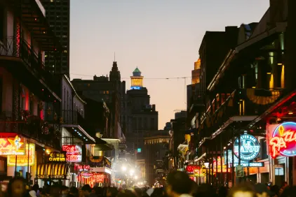 Streets of new orleans.