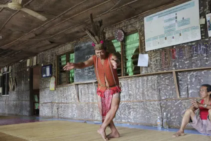Heritage Trail to Iban Longhouse