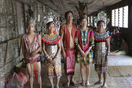 Heritage Trail to Iban Longhouse
