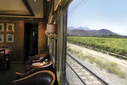 The Blue Train lounge