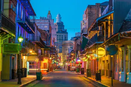 New Orleans streets.