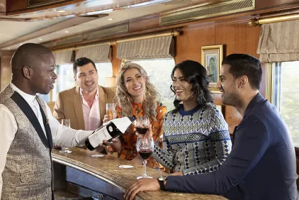The Blue Train bar