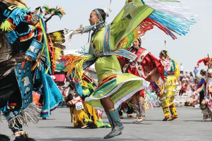 Calgary Stampede First Nation Dance.