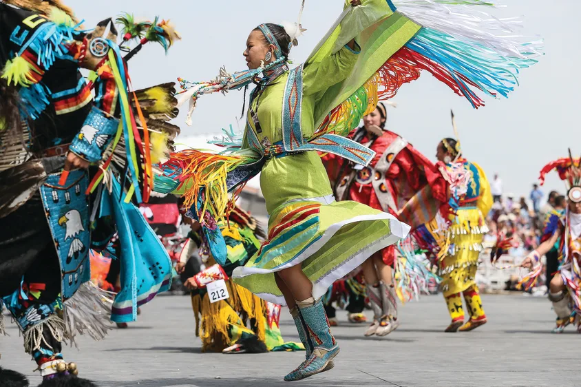 Calgary Stampede First Nation Dance.