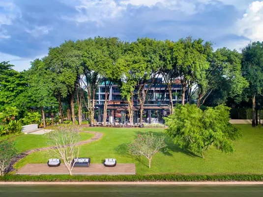 Chiang Mai Riverside Resort  River Front View