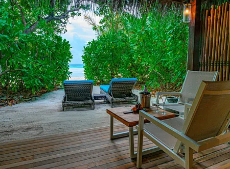 Constance moofushi maldives  beach villa