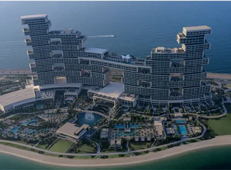 Atlantis The RoyalExterior from above