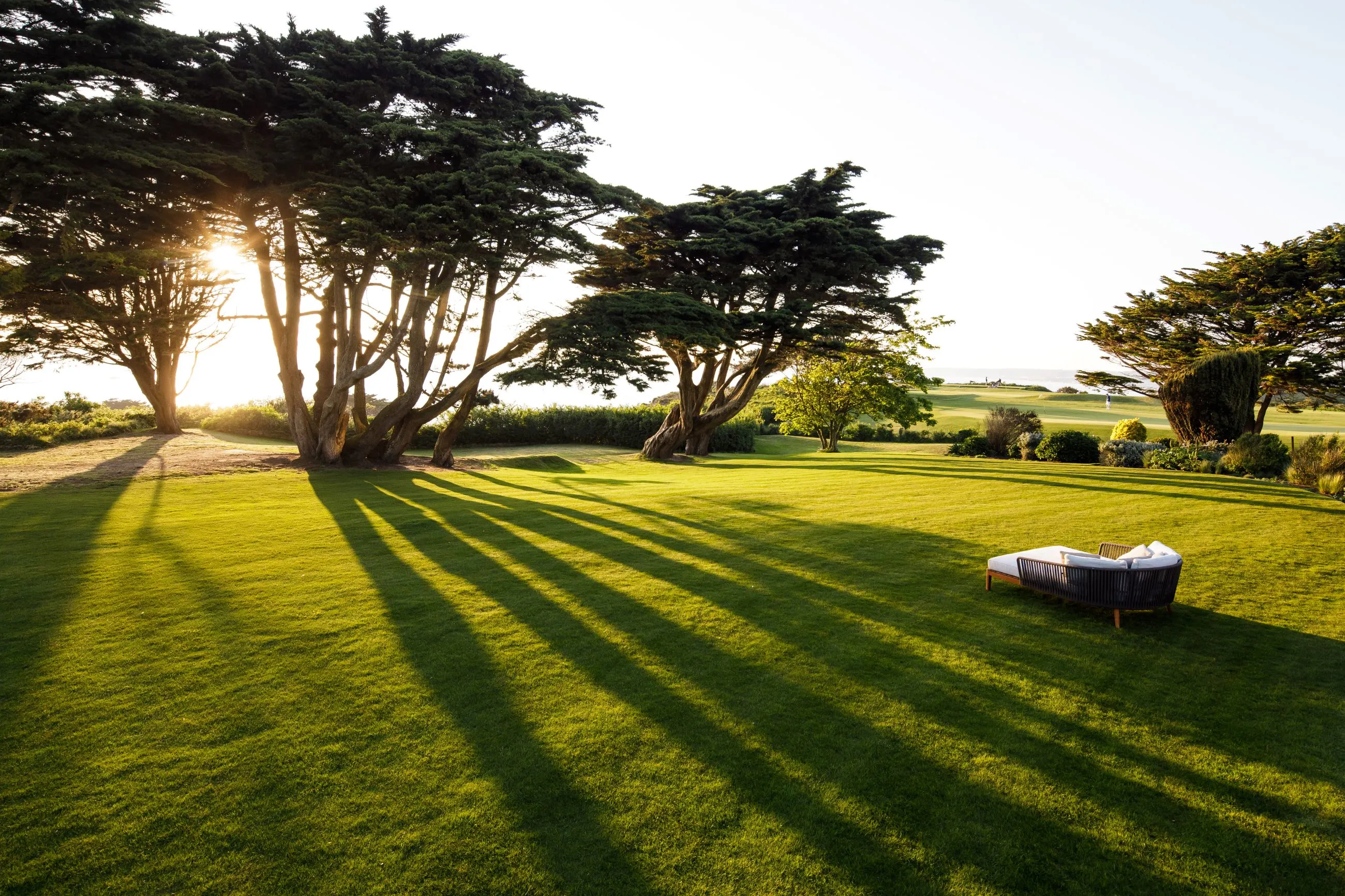 View of gardens & golf course