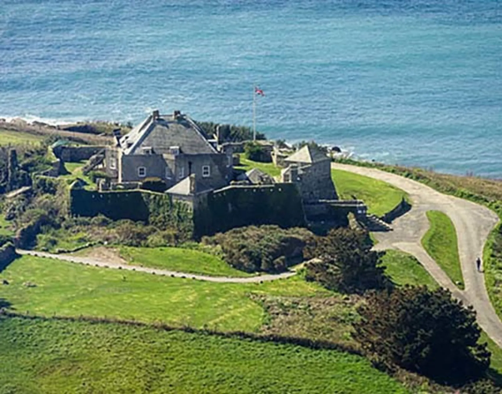 Castle  Aerial View