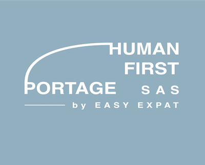 HUMAN FIRST PORTAGE logo