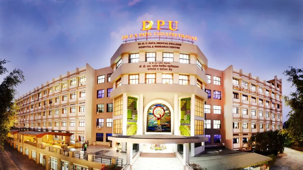 DY Patil medical college logo
