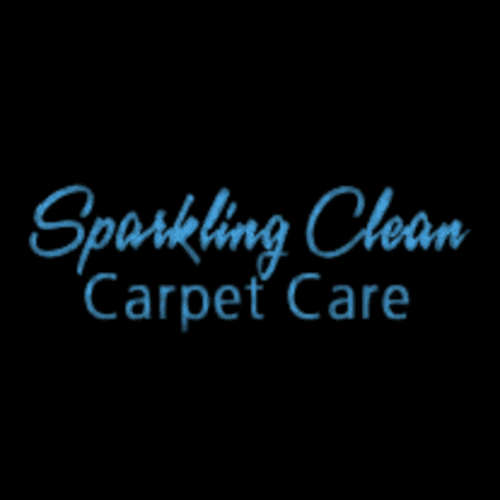 Sparkling clean carpet care logo