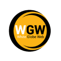 White Globe Web logo
