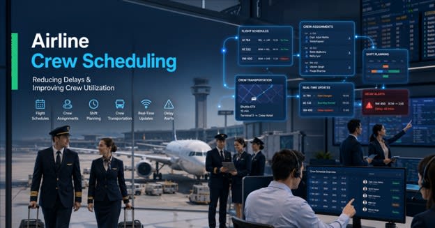 Airline Crew Scheduling: Reduce Delays and Improve Utilization