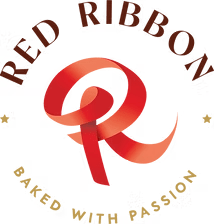 Red Ribbon Cakes logo