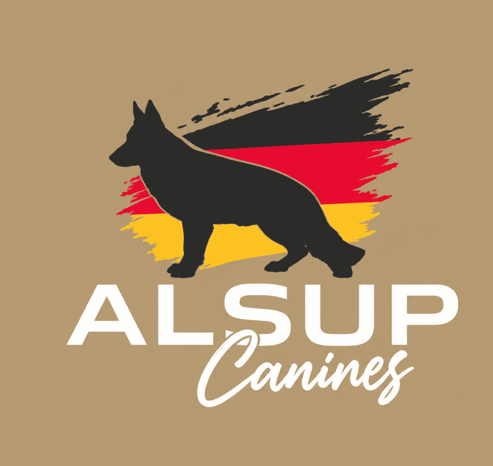 Alsup German Shepherds logo