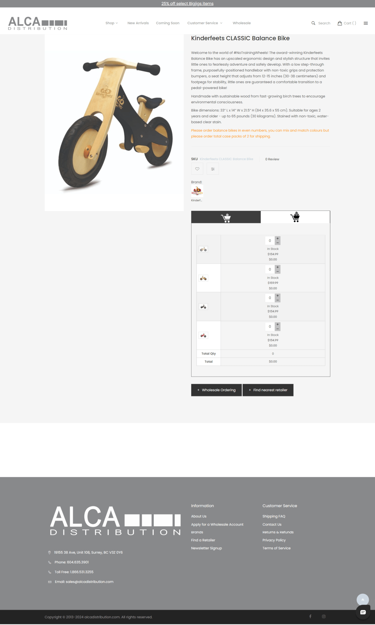 Product View Page