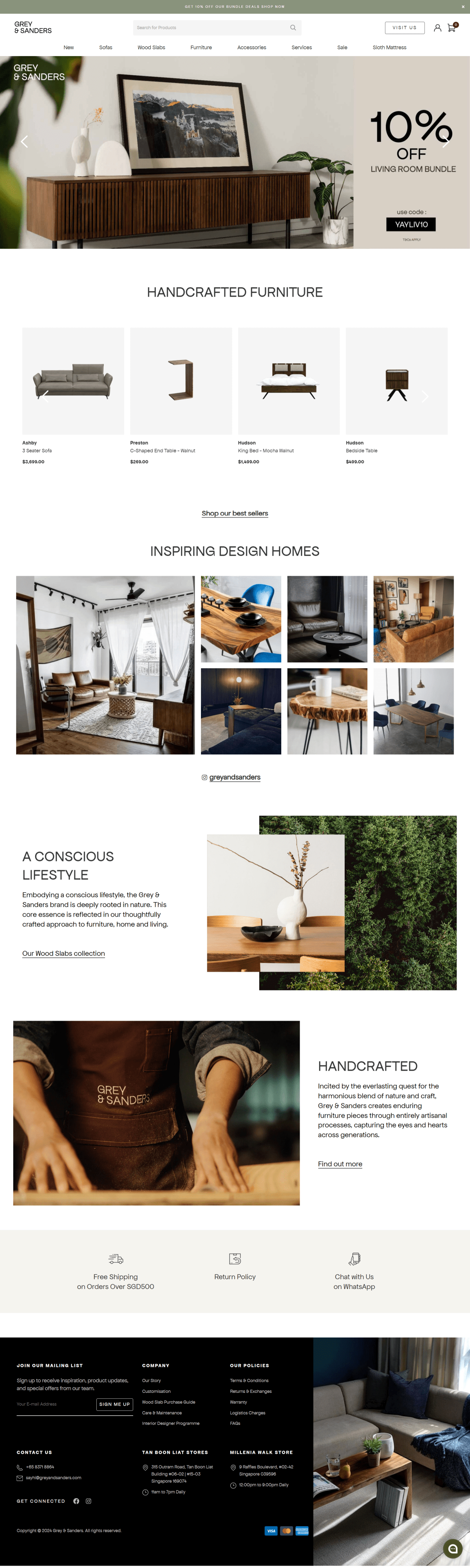 Greyandsanders - Homepage