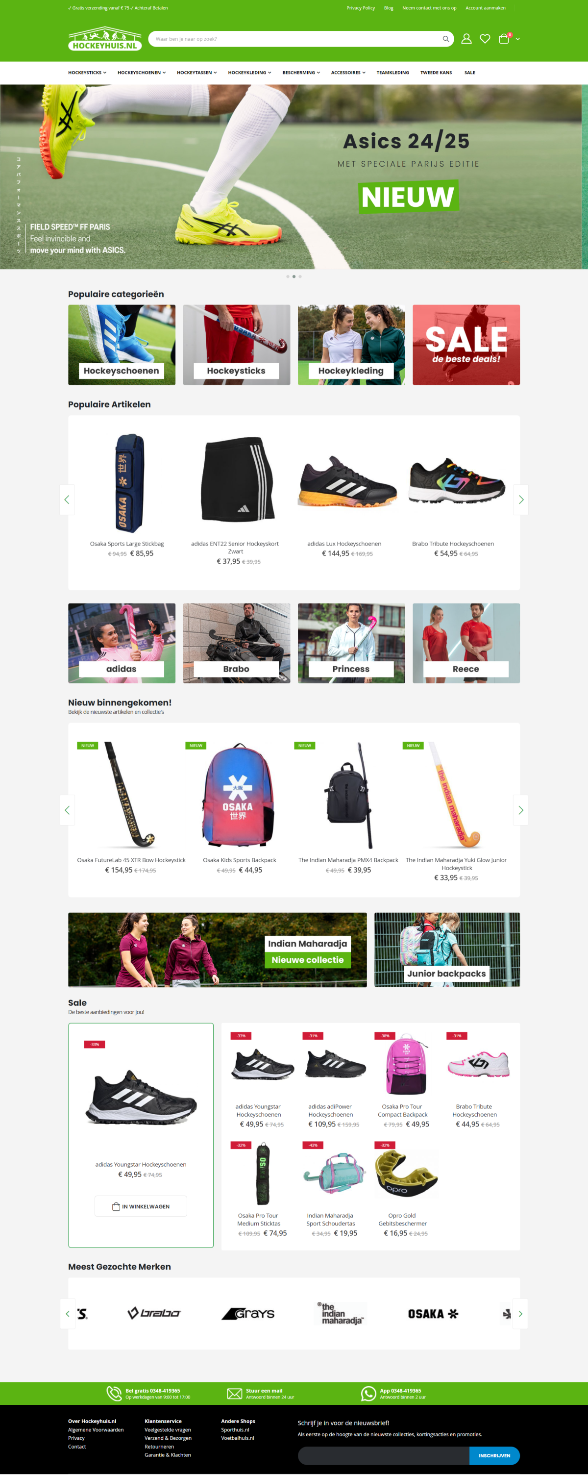 Hockeyhuis - Homepage