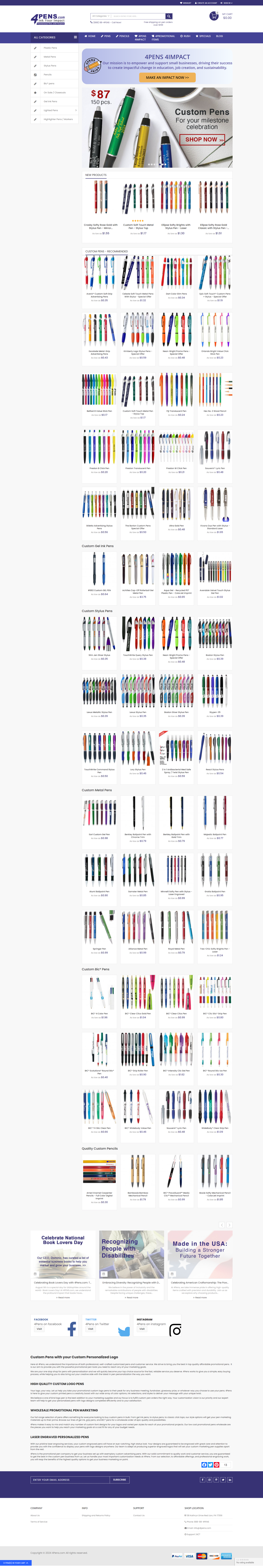 4pens - Homepage