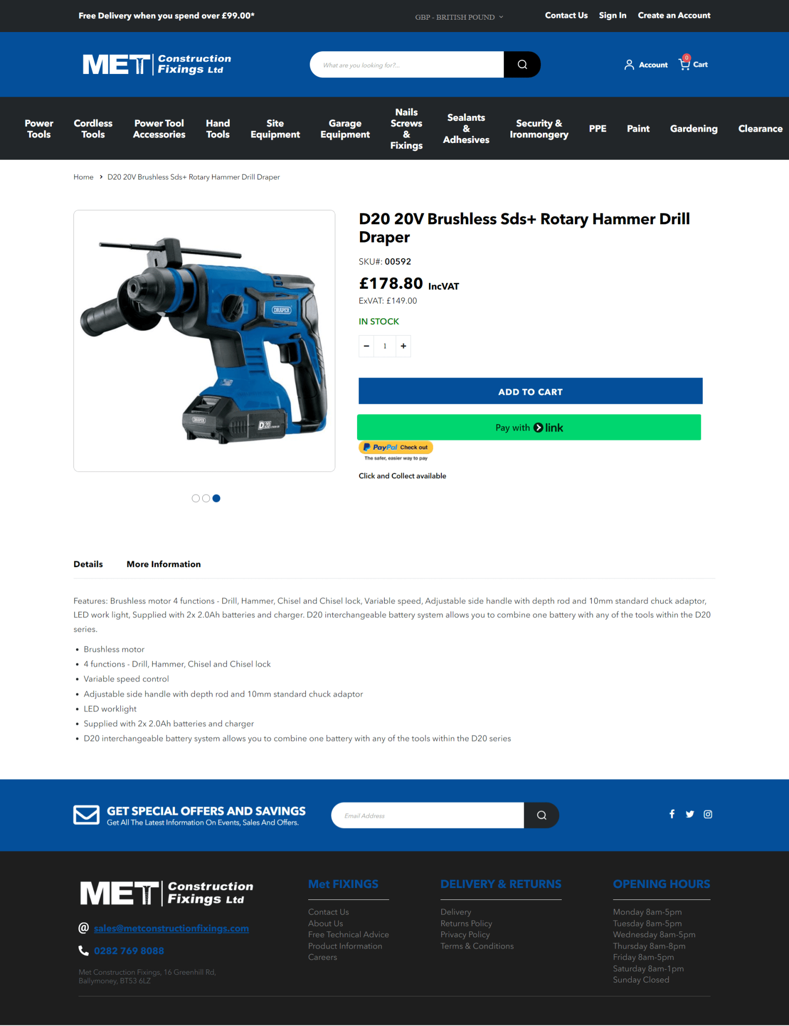 Product View Page