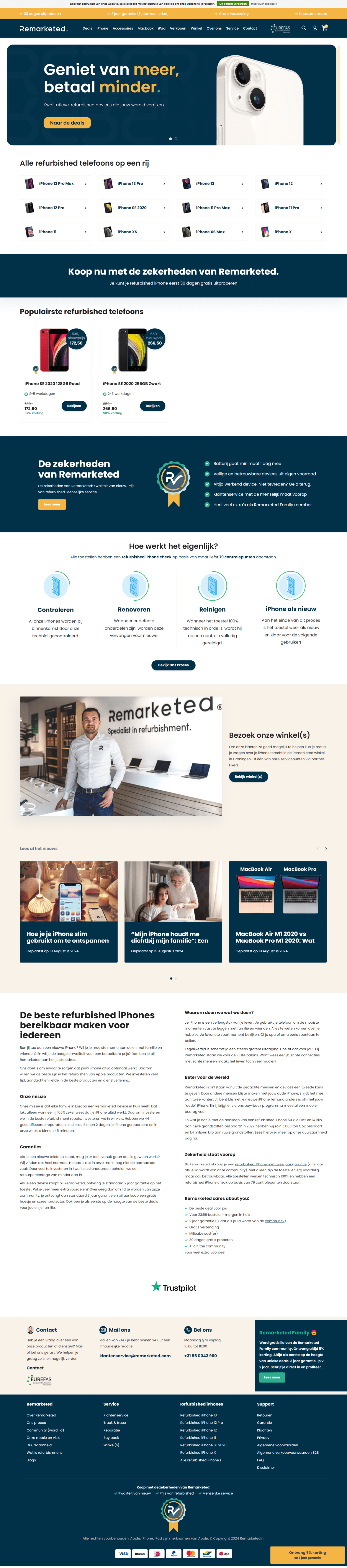 Remarketed - Homepage