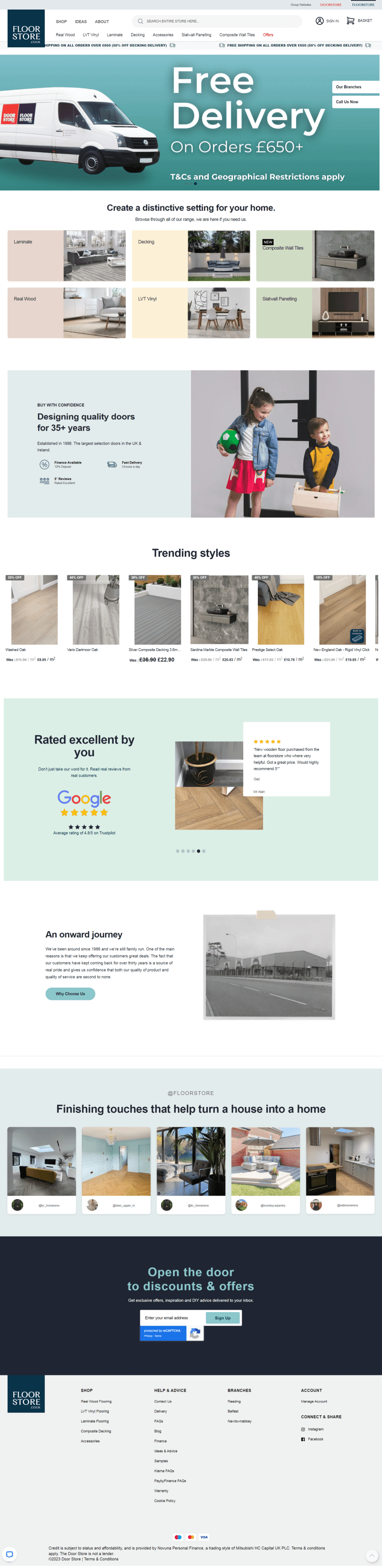 Floorstore - Homepage