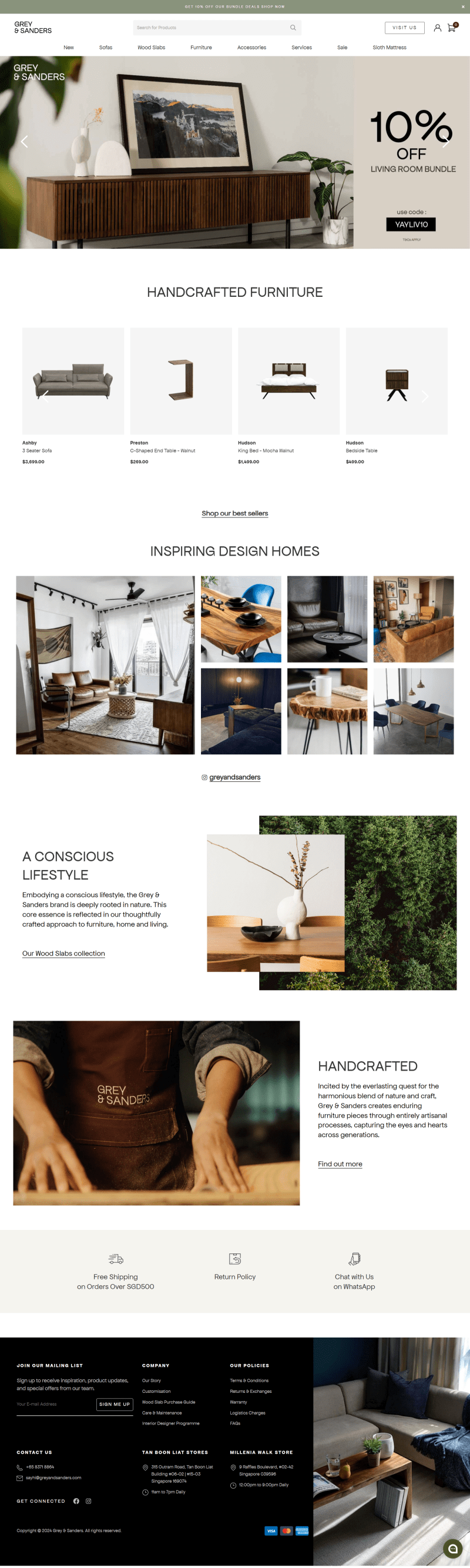 Greyandsanders - Homepage