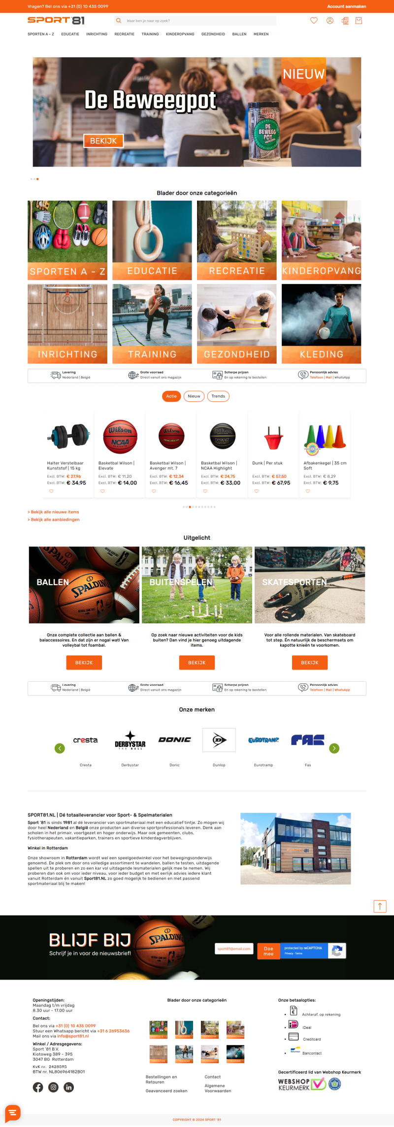 Sport81 - Homepage