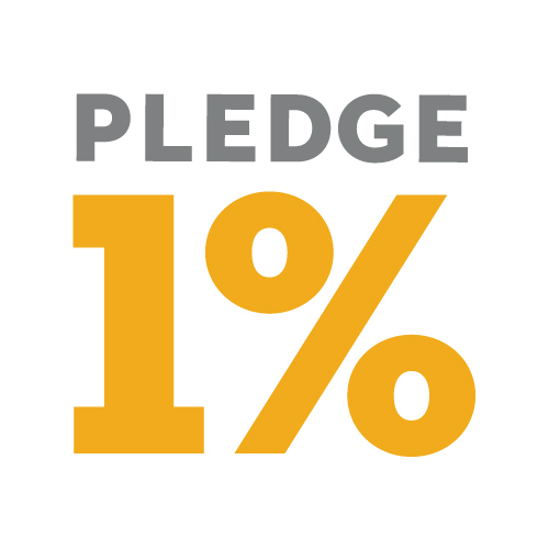 Pledge 1% logo
