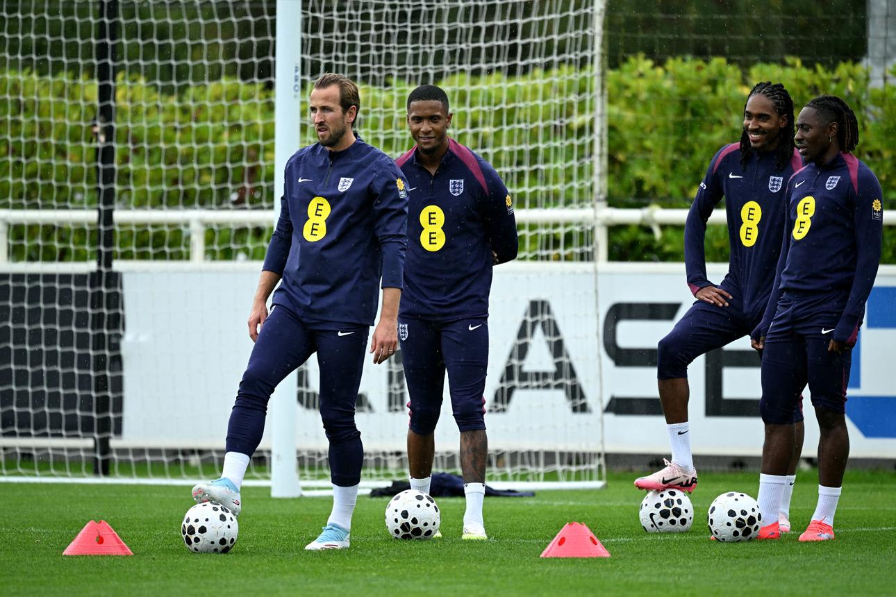 England players training during the September-October 2026 international break