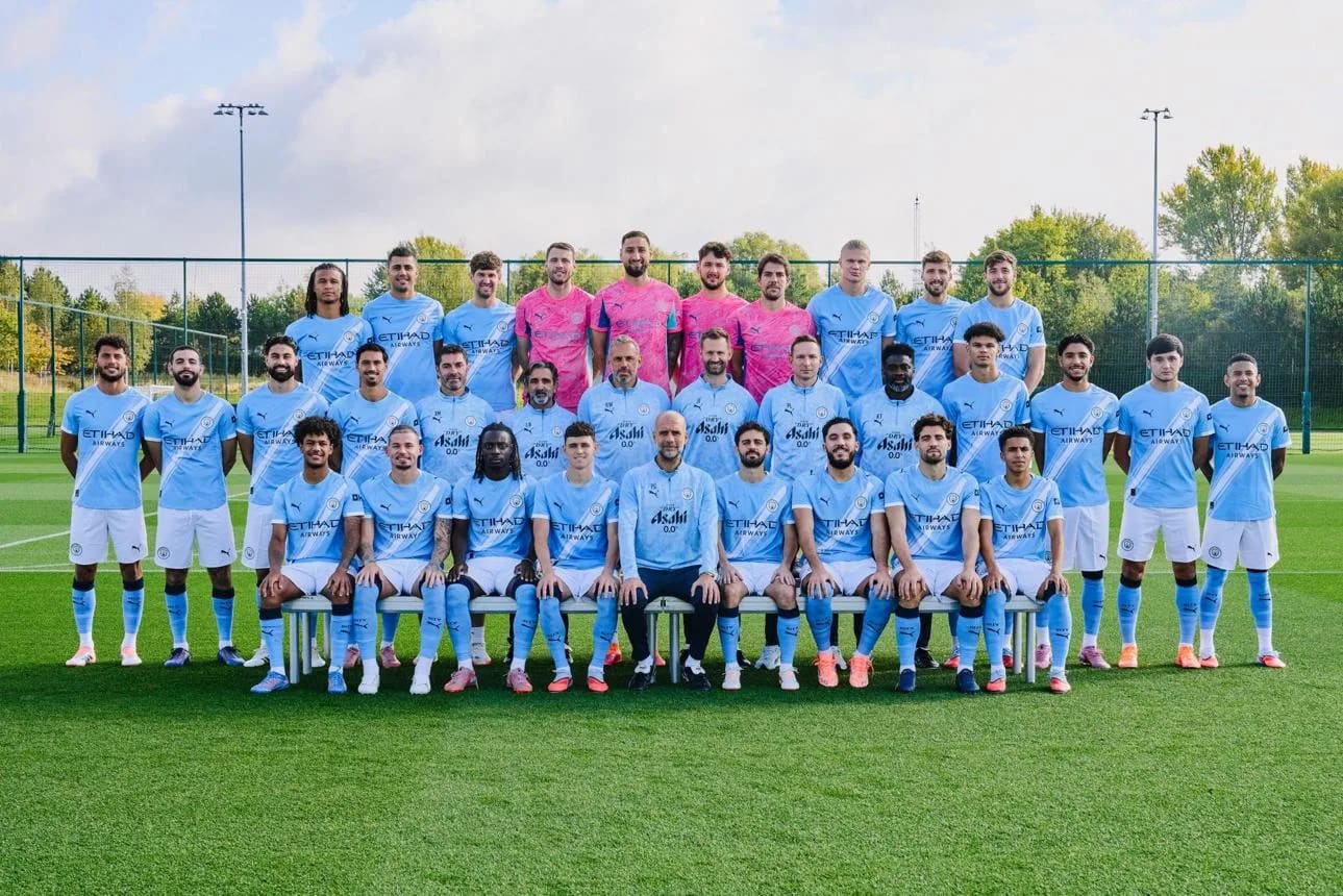 Manchester City players during the 2026-27 season