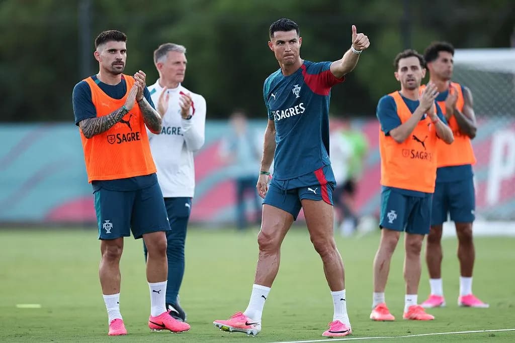 Cristiano Ronaldo with Portugal during the September 2026 international window