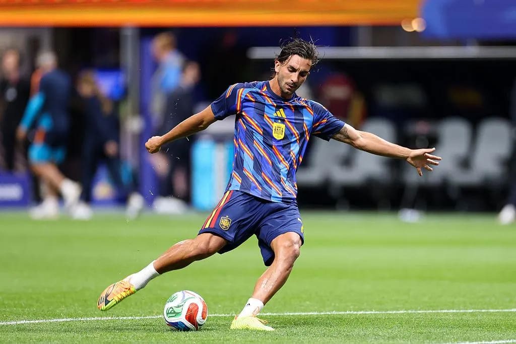 Ferran Torres in action for Spain during the 2026 international season