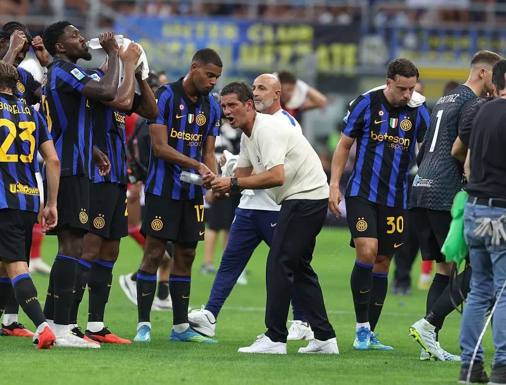 Inter Milan players during the 2026/27 Serie A season