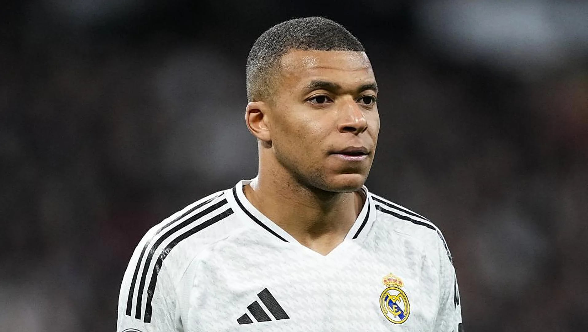 Kylian Mbappé in action for Real Madrid in La Liga