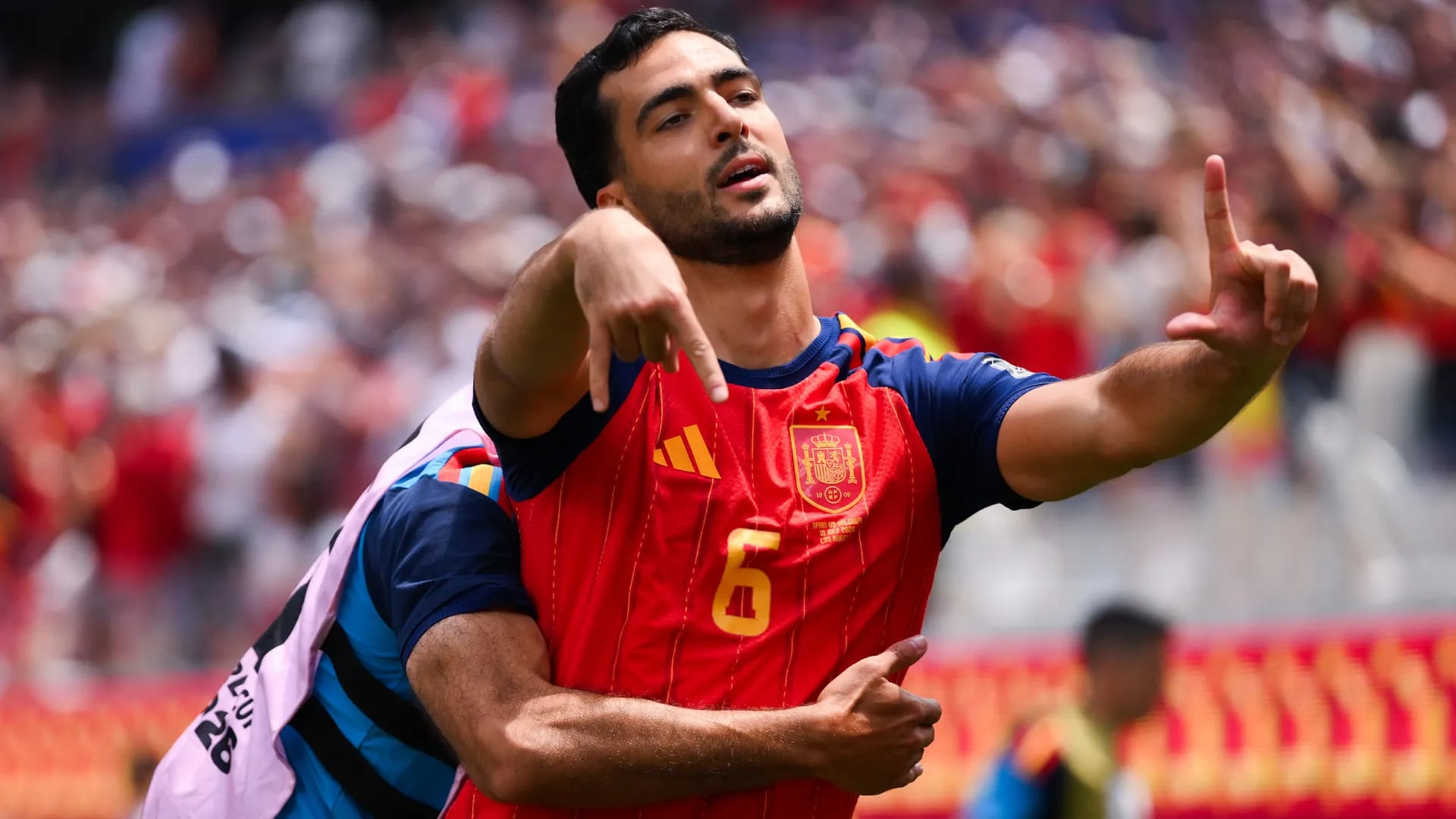 Merino Brace Seals Spain Win as Modric Fumes at Cucurella
