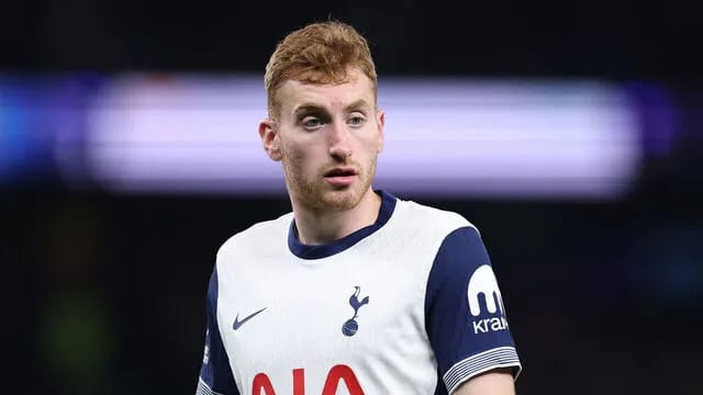 Dejan Kulusevski in action for Tottenham Hotspur in the Premier League