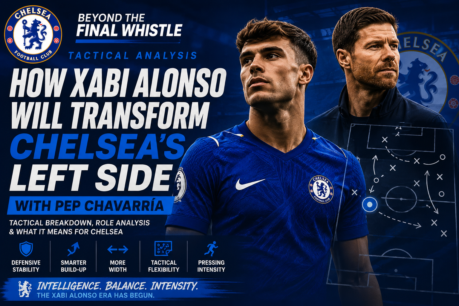 How Xabi Alonso Will Transform Chelsea’s Left Side with Pep Chavarría | Tactical Analysis